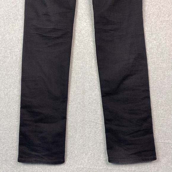 True Religion Mens 31 Black Zach Slim Straight Jeans - Picture 7 of 10